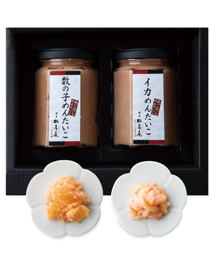 あごだしめんたいこ3種セット(お徳用)｜椒房庵｜久原本家通販サイト（公式）