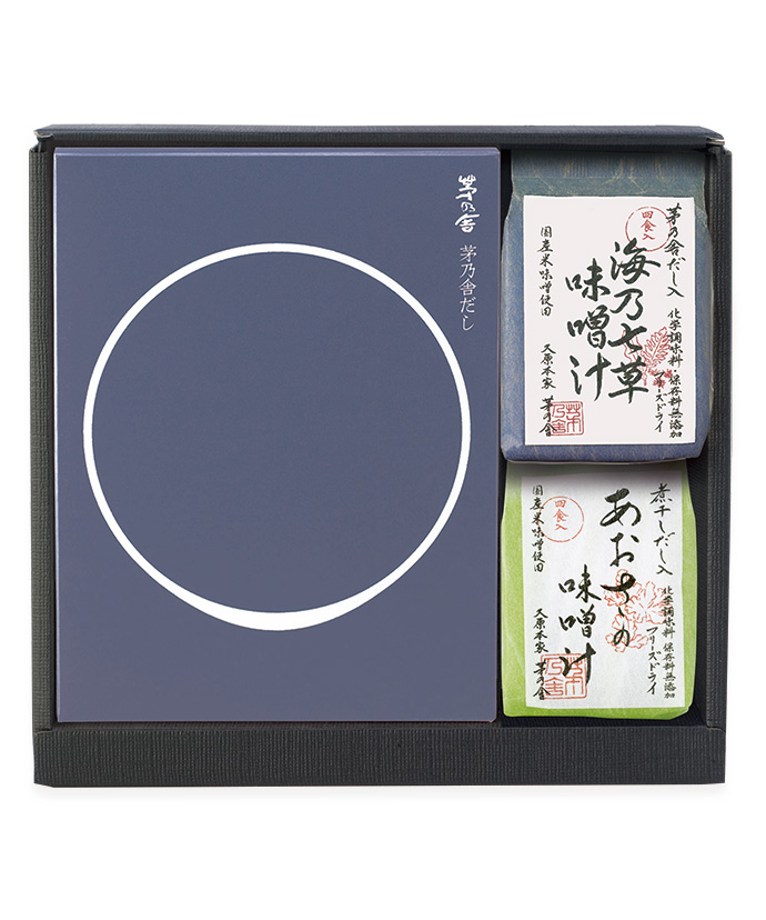 贈答箱入 茅乃舎だし 味噌汁 ほうれん草と卵 長葱とわかめ セット 茅乃舎 かやのや 久原本家通販サイト 公式