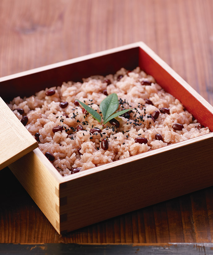 炊き込み御飯の素 赤飯セット (もち米、胡麻塩付)