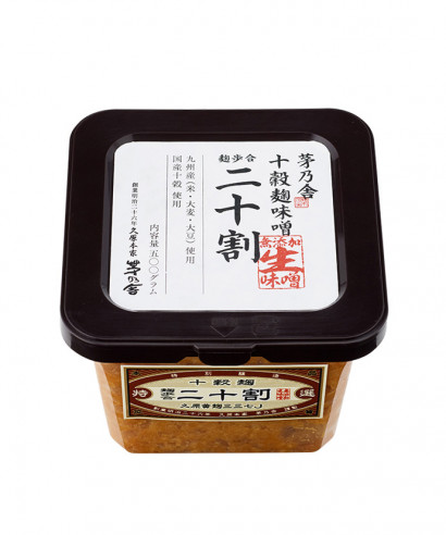 茅乃舎麹味噌 十穀麹 二十割 500g 茅乃舎 かやのや 久原本家通販サイト 公式 茅乃舎麹味噌 十穀麹 二十割 500g 茅乃舎 かやのや 久原本家通販サイト 公式