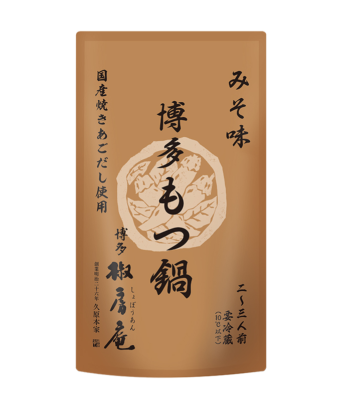椒房庵もつ鍋スープ みそ味（600g入）