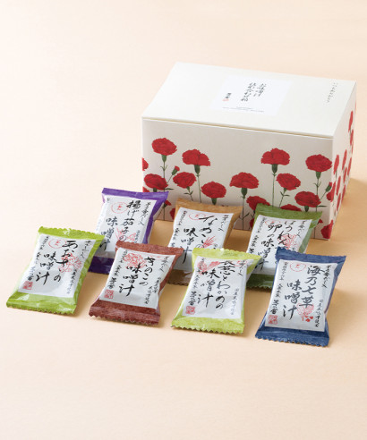 母の日限定 お味噌汁詰め合わせ箱