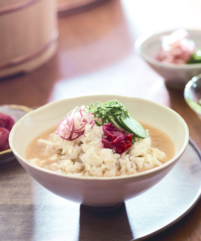 冷や汁のだしとたれ