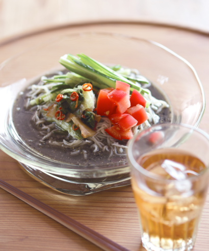 黒胡麻山椒冷やしめん