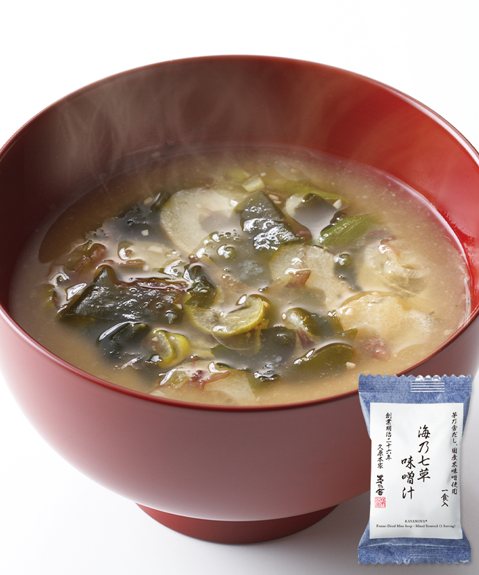 フリーズドライお味噌汁 人気7種味くらべセット【送料無料】｜久原本家