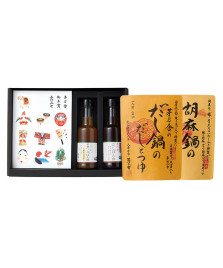 御年賀贈答箱2027・鍋2種・ぽん酢2種ギフト｜茅乃舎(かやのや)｜久原本