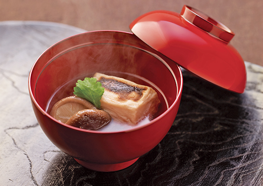 焼きごま豆腐のお吸い物 レシピ 久原本家通販サイト 公式