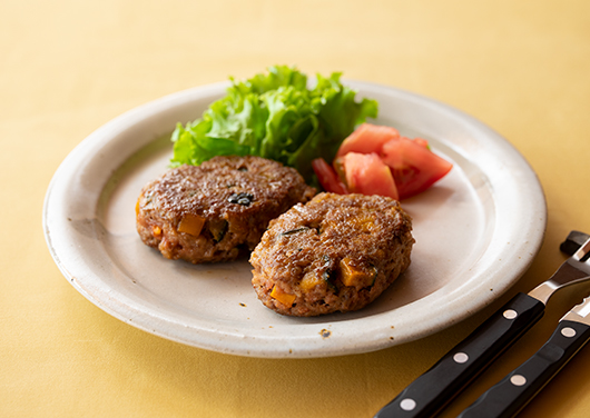 かぼちゃハンバーグ