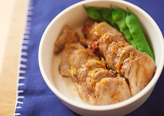 豚肉のプラム煮