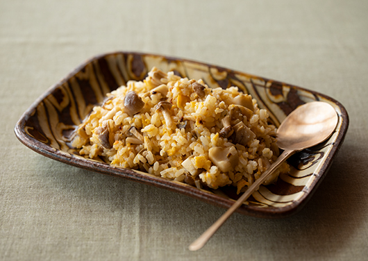 きのこ炒飯