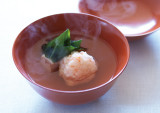 海老しんじょうのお椀画像