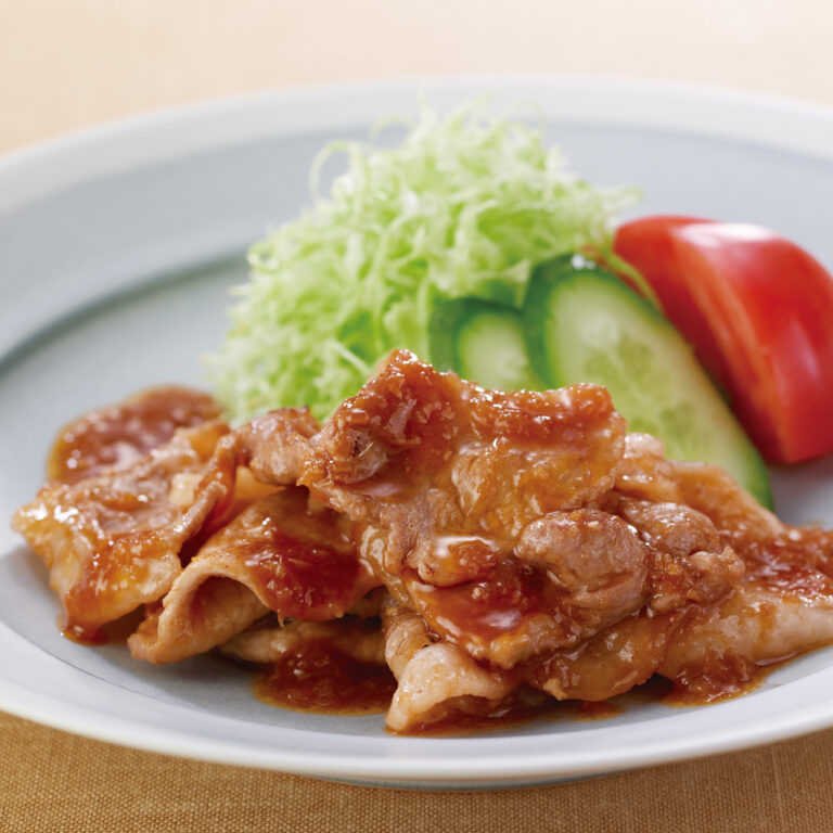 ほんのり甘い生姜焼