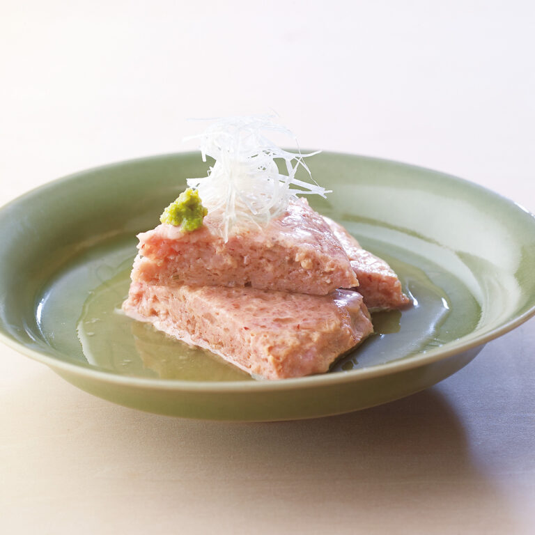 レンチン蒸しつくね