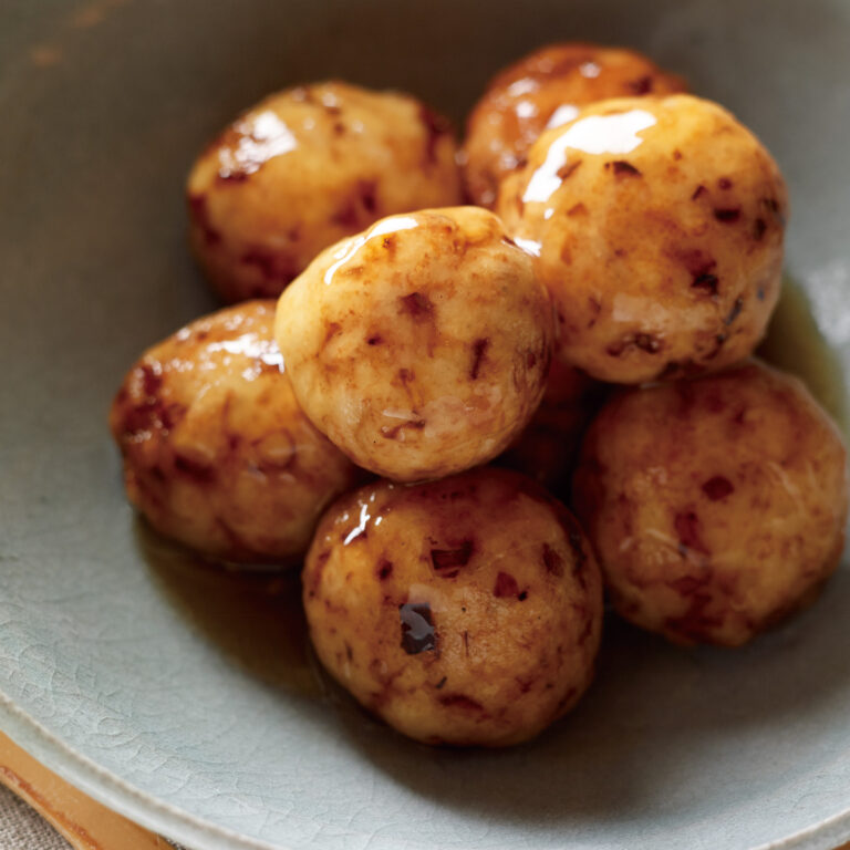 鶏団子のあんかけ