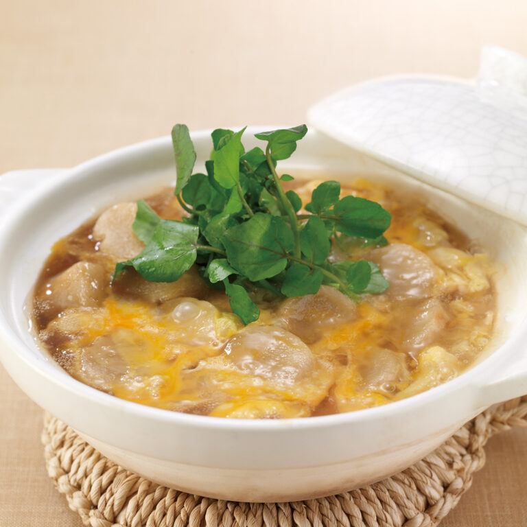 お麩のとろとろ卵とじ