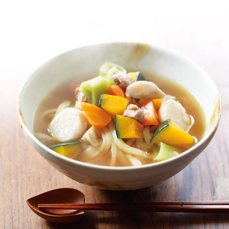 野菜たっぷりうどん