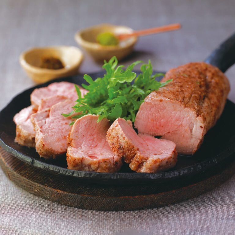 豚ヒレ肉のだし〆