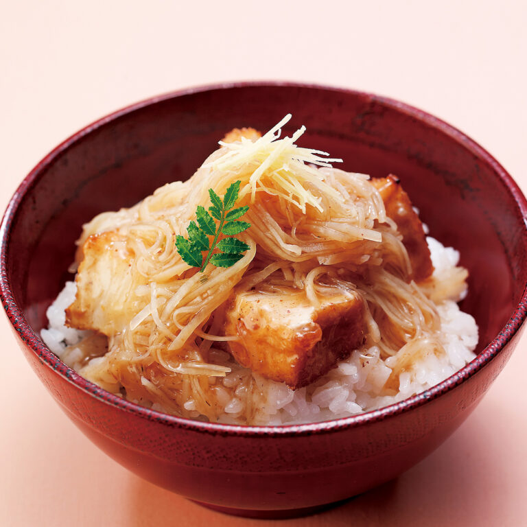 新じゃがあんかけ丼