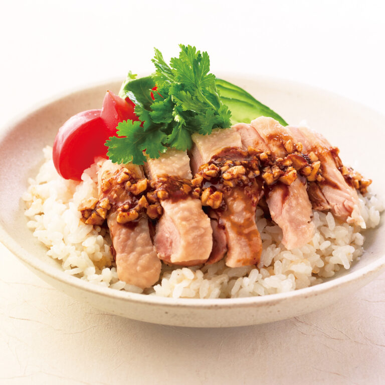【カオマンガイ】炊き込み鶏飯