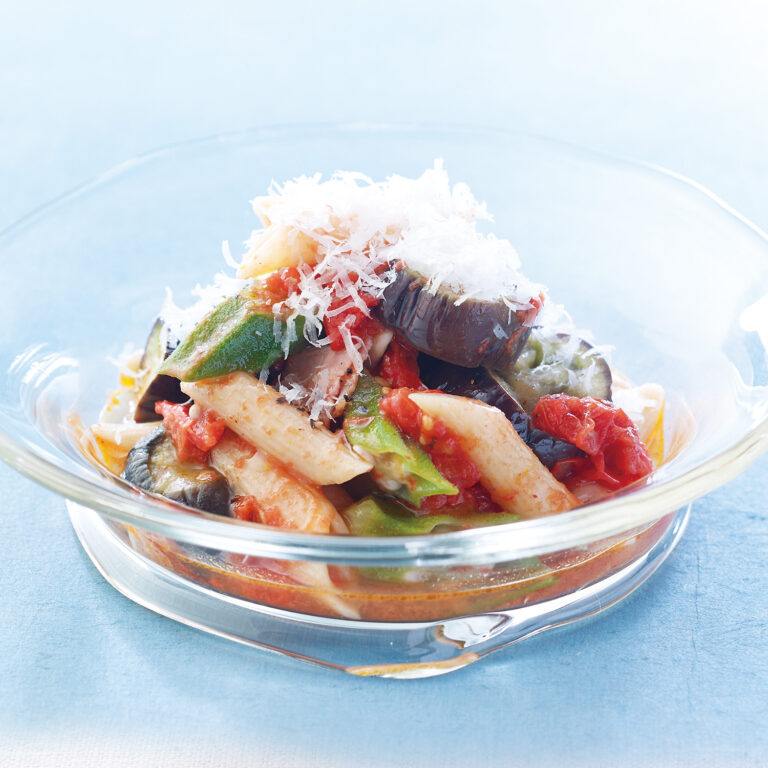 夏野菜のペンネ