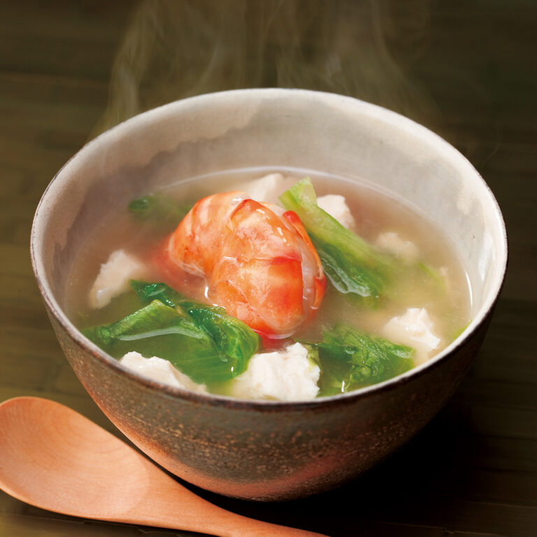 くずし豆腐のとろみ汁