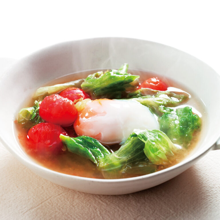 温玉レタススープ
