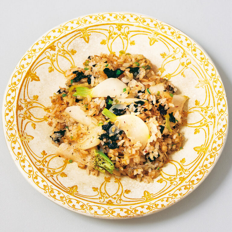 かぶとじゃこの焼きめし