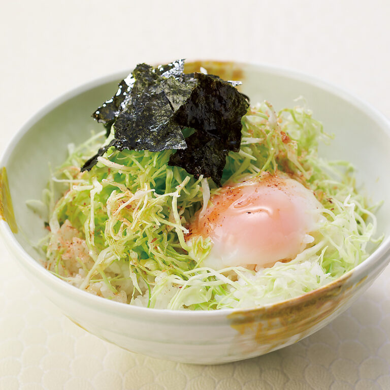 香ばしキャベツ丼