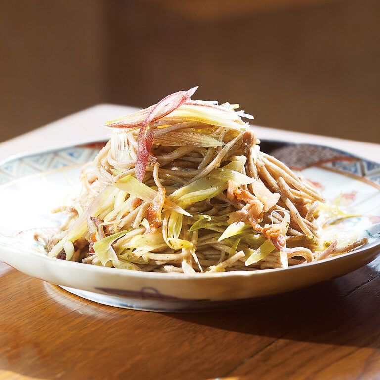 みょうがの塩焼きそば