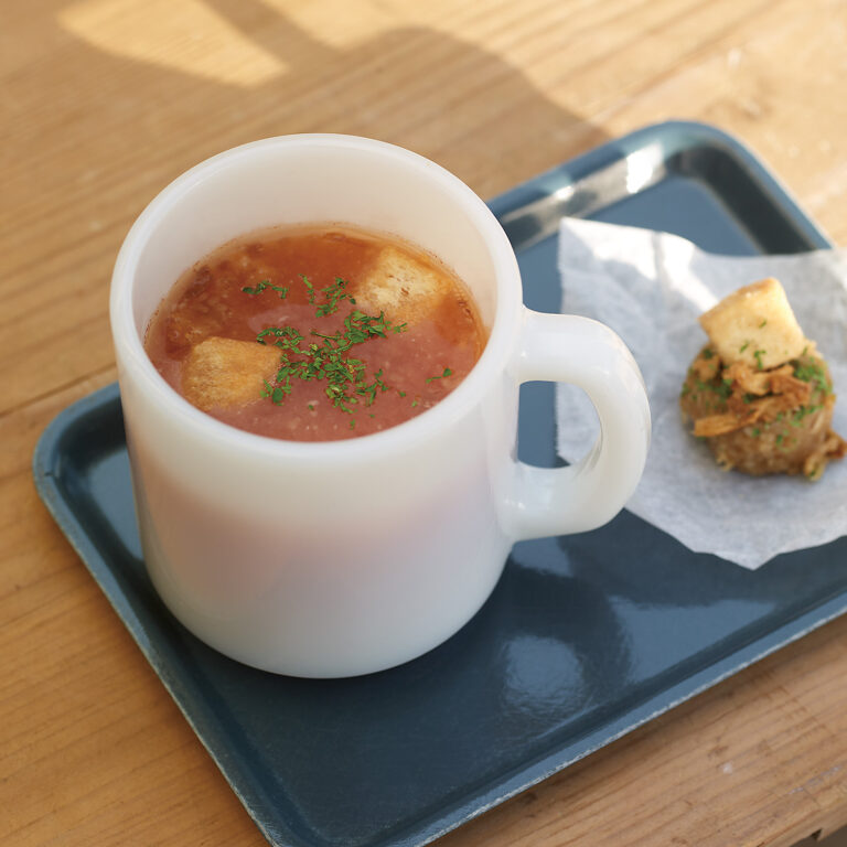 野菜だしでつくる味噌玉（味噌汁）