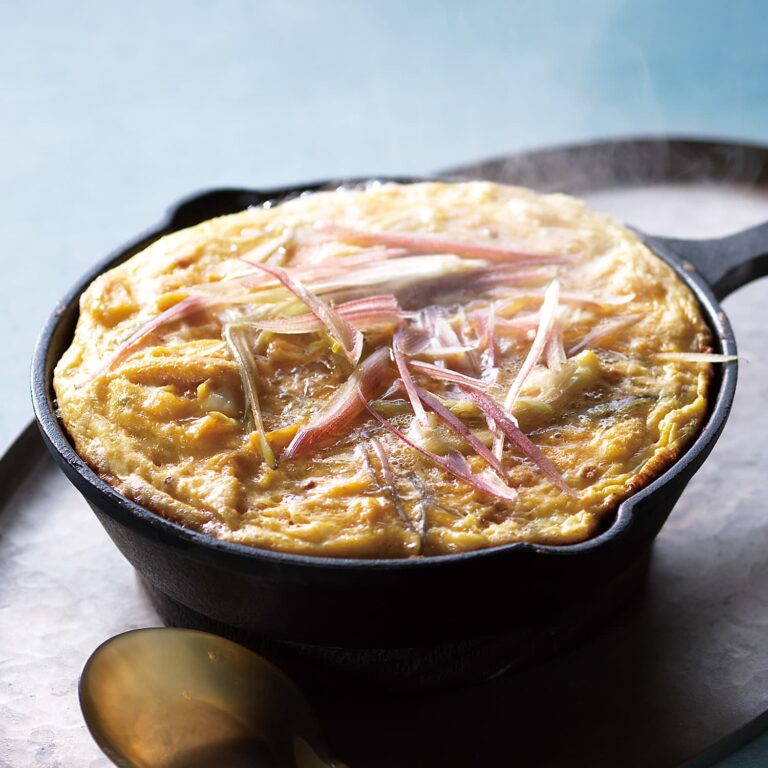 みょうがの中華風玉子焼き