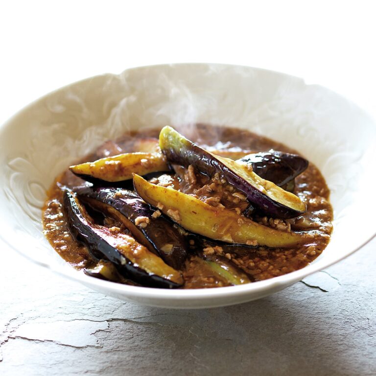 だし麻婆茄子