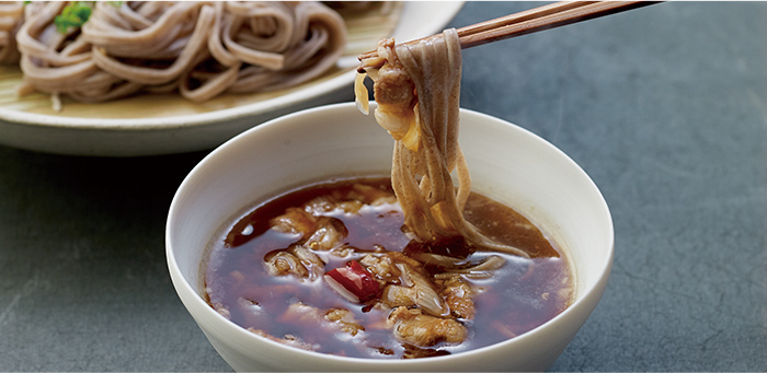 辛豚つけ麺の写真