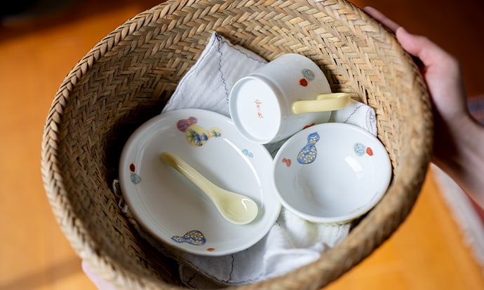お子様器揃・赤ちゃんのためのだしセット お子様器揃・赤ちゃんのためのだしセット｜茅乃舎(かやのや)｜久原本家