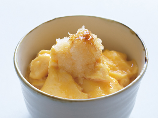 野菜だしとバターでしあわせスクランブル