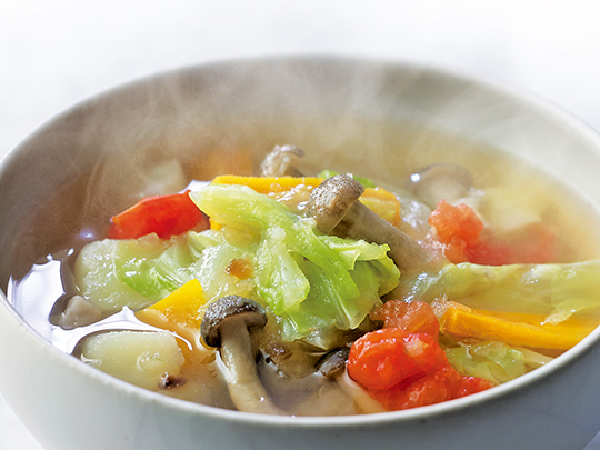 なんでも野菜のスープ。