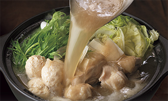 三種の野菜のすりおろし鍋