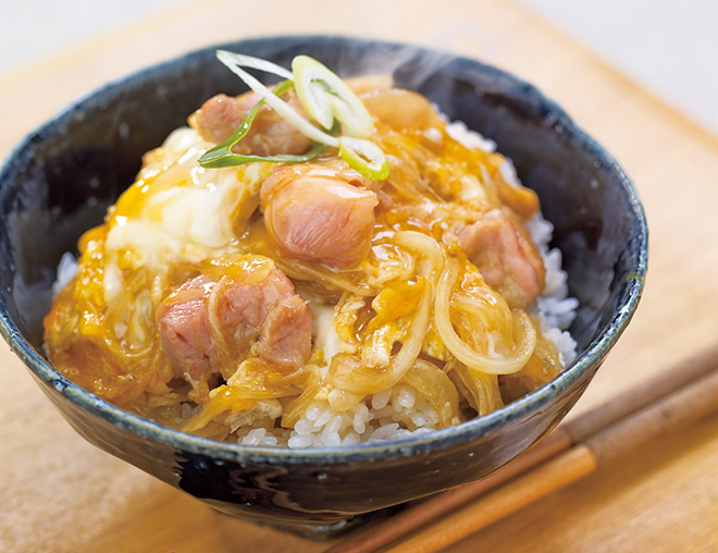 写真：親子丼