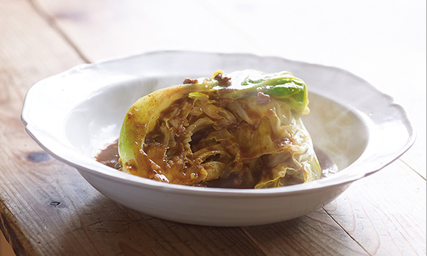 春キャベツのカレー煮