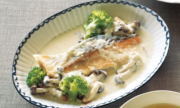 鮭のクリーム煮