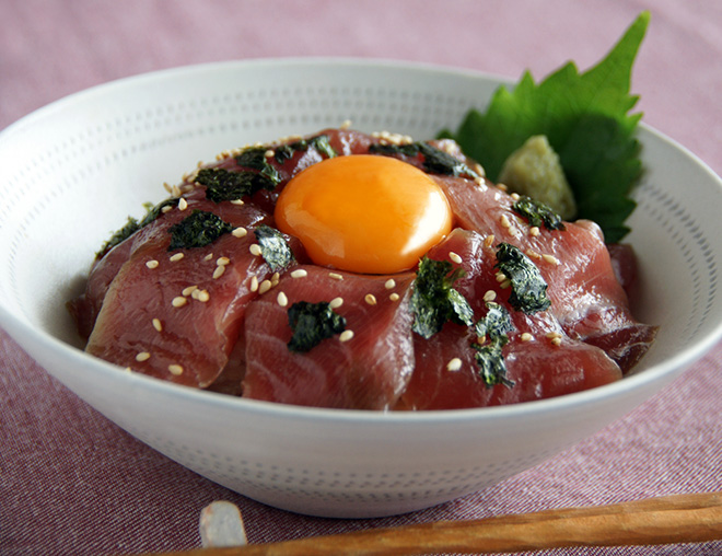 写真：簡単漬け丼