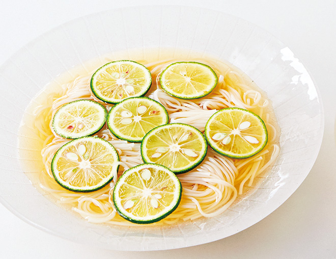 写真：すだち素麺